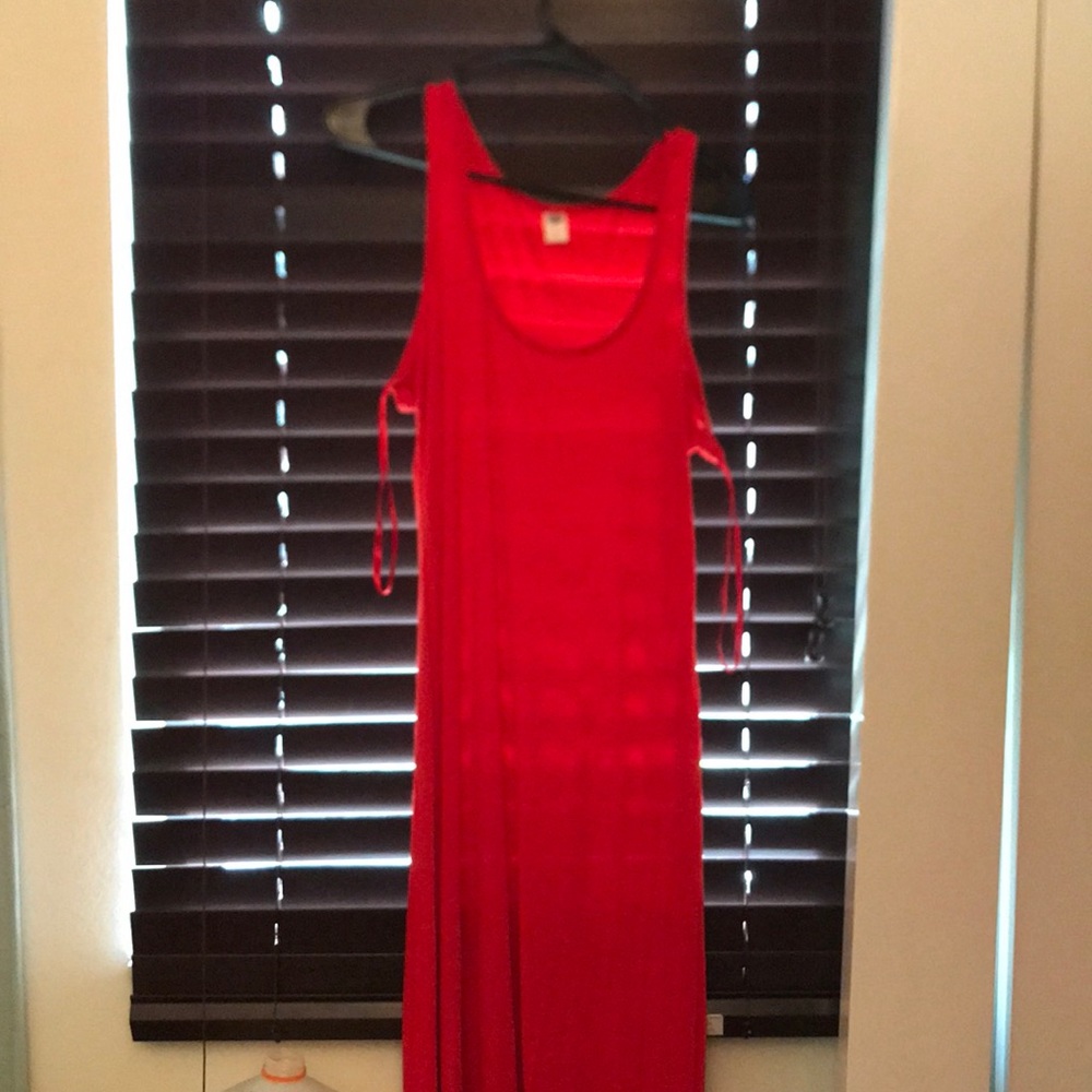Red dress